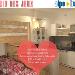 Des Jeux Alpe D'huez Hyper Centre 4-5 Personnes Appartement Huez